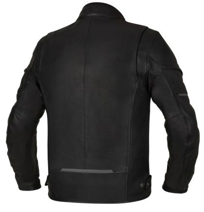 Geaca Moto Piele SECA DARKSIDE TFL BLACK