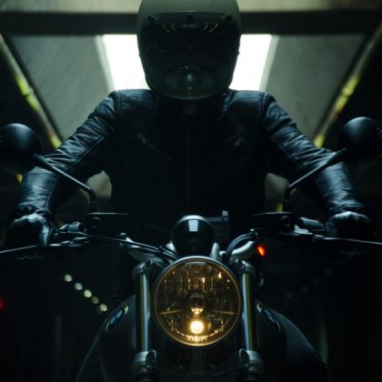 Geaca din piele motociclete SPIDI GARAGE BLACK