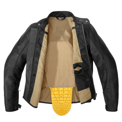 Geacă moto din piele SPIDI MACK BLACK