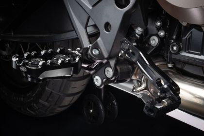 Brake lever set black HUSQV. K GILLES RCT-KT03-B-KIT-B