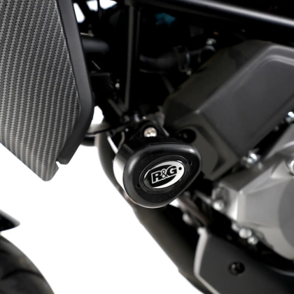 R&G RACING Aero Crash Protectors - Black CFMOTO 300 NK 19-24