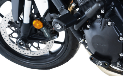 Dopuri de protecție R&G RACING Aero Crash Protectors Negre Honda CB1000R Neo Sports Cafe 18-20
