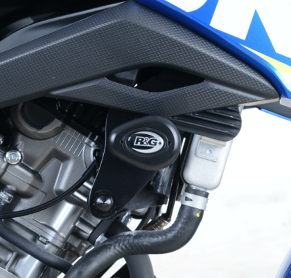 Protecții de protecție R&G RACING Aero Crash, negre, pentru Suzuki GSX-S125