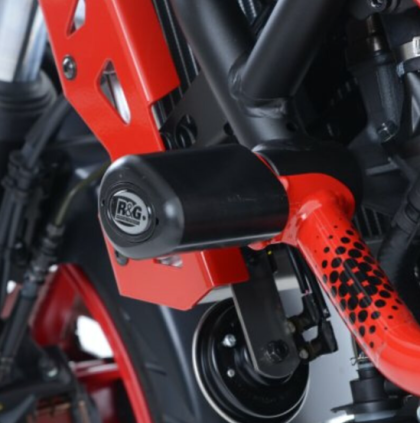 Crash plugs R&G RACING Aero crash protectors Yamaha MT-07 Moto Cage 14-16