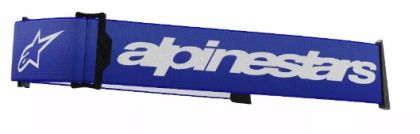 Rubber for motocross goggles ALPINESTARS SUPERTECH BLUE/WT