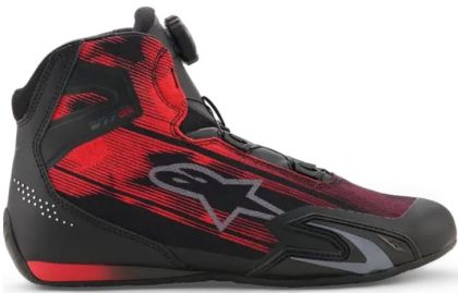 Μπότες μοτοσικλέτας ALPINESTARS CELER VENTED ΜΑΥΡΕΣ/ΚΟΚΚΙΝΕΣ