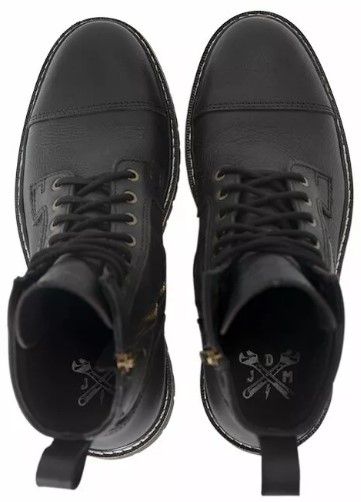Cizme moto JOHN DOE ROVER PIELE NEGRA