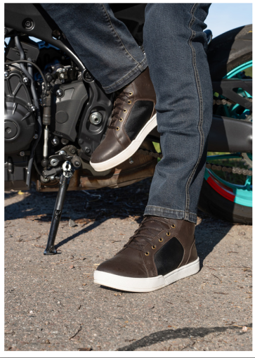 Μπότες μοτοσικλέτας Lindstrands Urban Brown