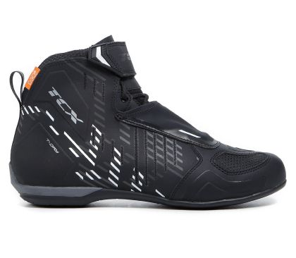 Ghete moto TCX RO4D WP NEGRU/ALB