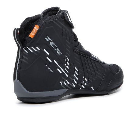 Ghete moto TCX RO4D WP NEGRU/ALB