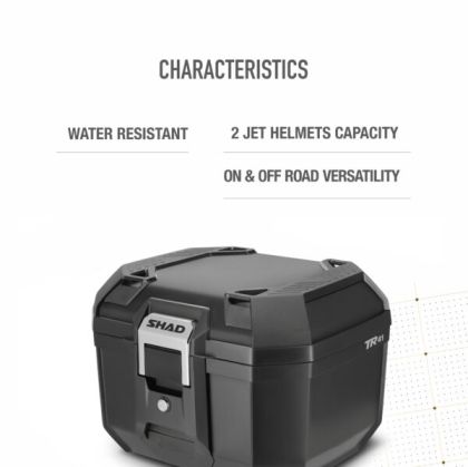 Motorcycle case SHAD TR41 TERRA