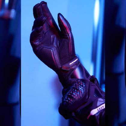Mănuși moto SPIDI CARBO FIT GALBEN FLUO