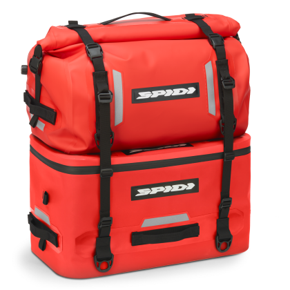 Motorcycle bag SPIDI ROLLTOP BAG RED