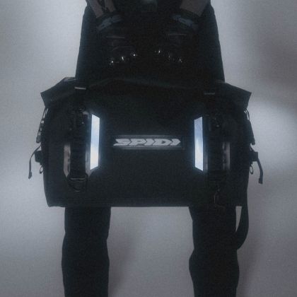 Motorcycle bag SPIDI ROLLTOP BAG RED