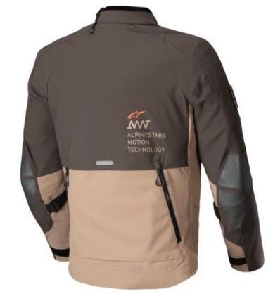 Moto jacket ALPINESTARST AMT-8 STRETCH DRYSTAR BROWN/KHAKI