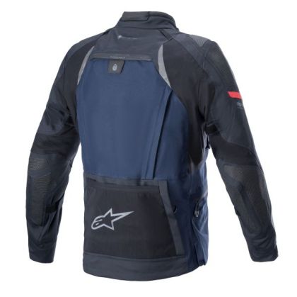Motorcycle jacket ALPINESTARST BOULDER GORE-TEX BLACK/BLUE