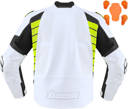 Geacă motocicletă ICON HYPERSPORT2 PRIME HI-VIZ