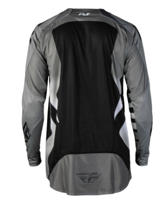 Motocross shirt FLY RACING Evolution DST Bolt - Black/Grey
