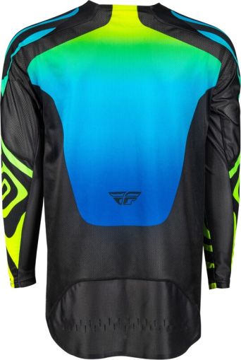 Πουκάμισο Motocross FLY RACING Evolution DST S.E. Zen - Μαύρο/Μπλε/Hi-Vis 2025