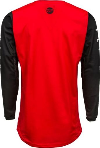 Tricou motocross FLY RACING KINETIC K220-NEGRU/ROSU/ALB