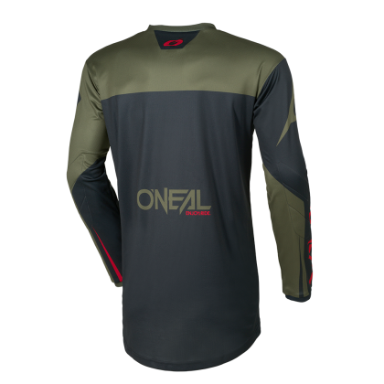 Tricou motocross O`NEAL ELEMENT RACEWEAR BLACK/OLIVE V.26