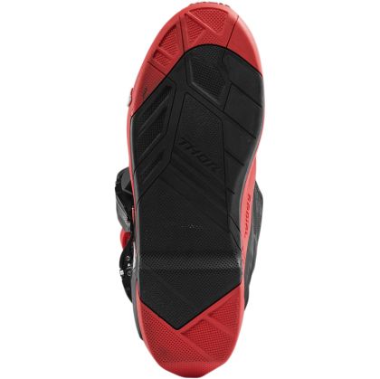 Μπότες Motocross THOR RADIAL RED/BLACK