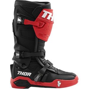 Μπότες Motocross THOR RADIAL RED/BLACK
