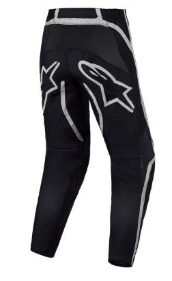Pantaloni de motocross ALPINESTARS Fluid APEX V2 BLK/SLV