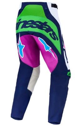 Pantaloni motocross ALPINESTARS TECHSTAR MAVEN ALB/NEGRU/GN