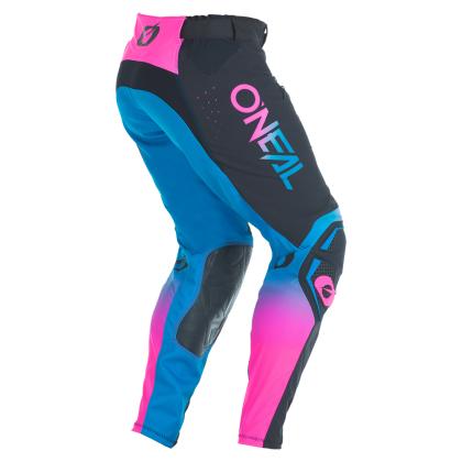 Pantaloni motocross O'NEAL PRODIGY FIVE SIX NEGRU/ROZ NEON V.27