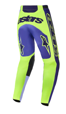 Motocross breeches RACER PORTL PURPLE/YEL