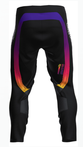 Παντελόνι Motocross TROY LEE DESIGNS SE Pro Stripes - Μαύρο/Πολύχρωμο