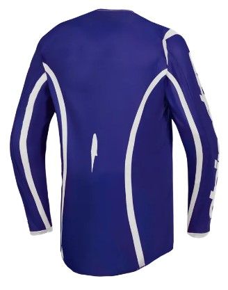 Φανέλα Motocross Alpinestars FLUID APEX V2 ΜΠΛΕ/ΛΕΥΚΟ
