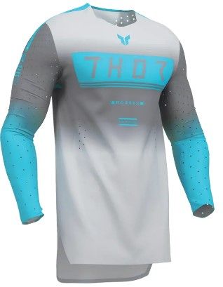 Motocross jersey THOR SPORTMODE GEO CH/GY