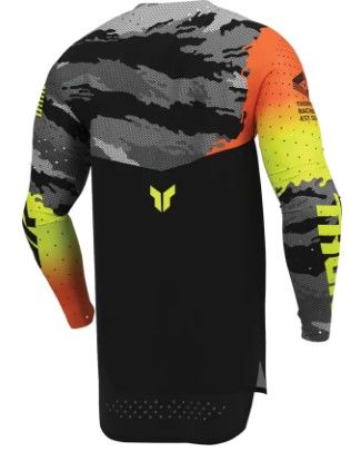 Φανέλα μοτοκρός THOR SPORTMODE RECON BK/ACID