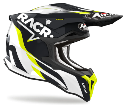 Casca de motocross AIROH STRYCKER RACR GLOSS