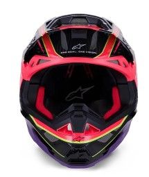 Cască motocross ALPINESTARS SM10 ERA ROZ/VIO/ALB