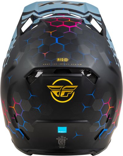 Κράνος Motocross FLY RACING Formula CC Tektonic - Μαύρο ματ/Σχιστόλιθος
