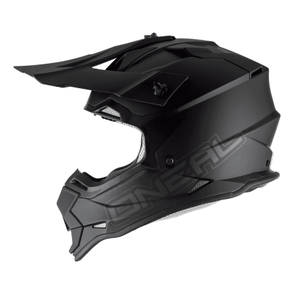 Κράνος Motocross O'NEAL 2SERIES FLAT V.23 BLACK ΜΑΤ