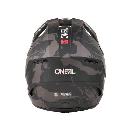 Motocross helmet O'NEAL 3SERIES ACID BLACK/GRAY V.27