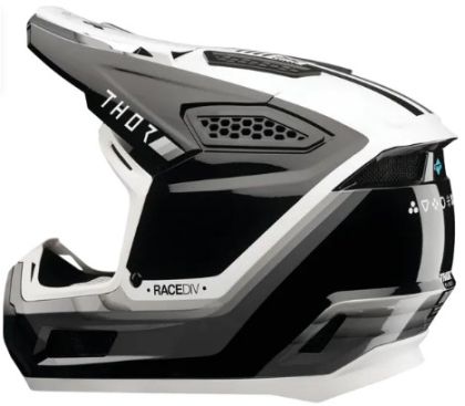 Cască motocross THOR FLEET DEFY NEGRU/ALB