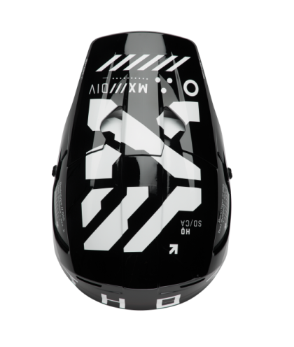 Casca motocross THOR REFLEX SPORT STRIKE BLACK/RED MIPS
