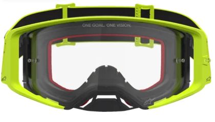 Motocross Goggles ALPINESTARS SUPERTECH VESTA YW FLUO/BK/CLR