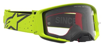 Motocross Goggles ALPINESTARS SUPERTECH VESTA YW FLUO/BK/CLR