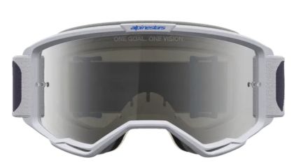 Ochelari motocross ALPINESTARS VISION 5 DRAG LT LILAC BLU MIRROR-SILVER