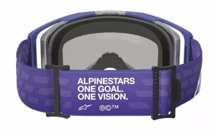 Ochelari de motocross ALPINESTARS VISION 8 CORP PURPLE MIRROR-BLUE