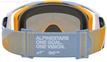 ALPINESTARS VISION 8 MAVEN DUST BL/ORG MRR SILVR Motocross Goggles
