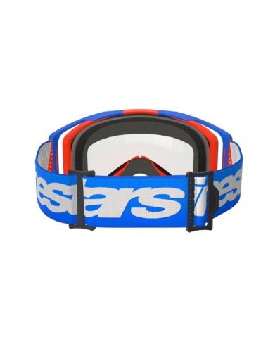 Motocross Goggles ALPINESTARS VISION 8 WOODMARK DUAL PANE ORANGE