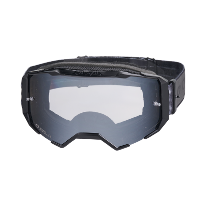 Γυαλιά Motocross O'NEAL B-22 CORE ΜΑΥΡΑ/ΓΚΡΙ - ΑΣΗΜΙ ΚΑΘΡΕΦΤΗΣ
