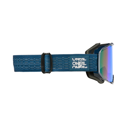 O'NEAL B-22 STATIC OCEAN BLUE - RADIUM BLUE motocross goggles
